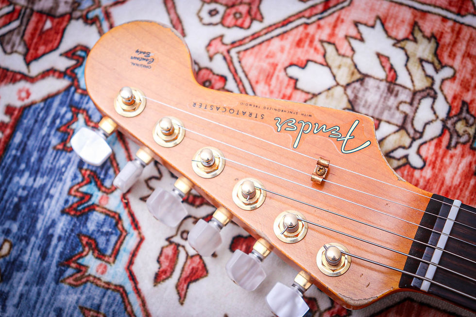 Thumbnail: FENDER USA Custom Shop '61 Reissue Stratocaster Heavy Relic "Mystic Surf Green"