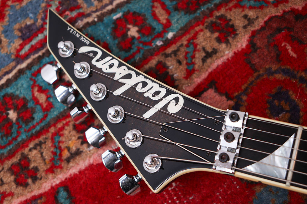 Thumbnail: JACKSON USA Select Series SL2H-MAH Soloist "Transparent Black + Ebony" (2006)