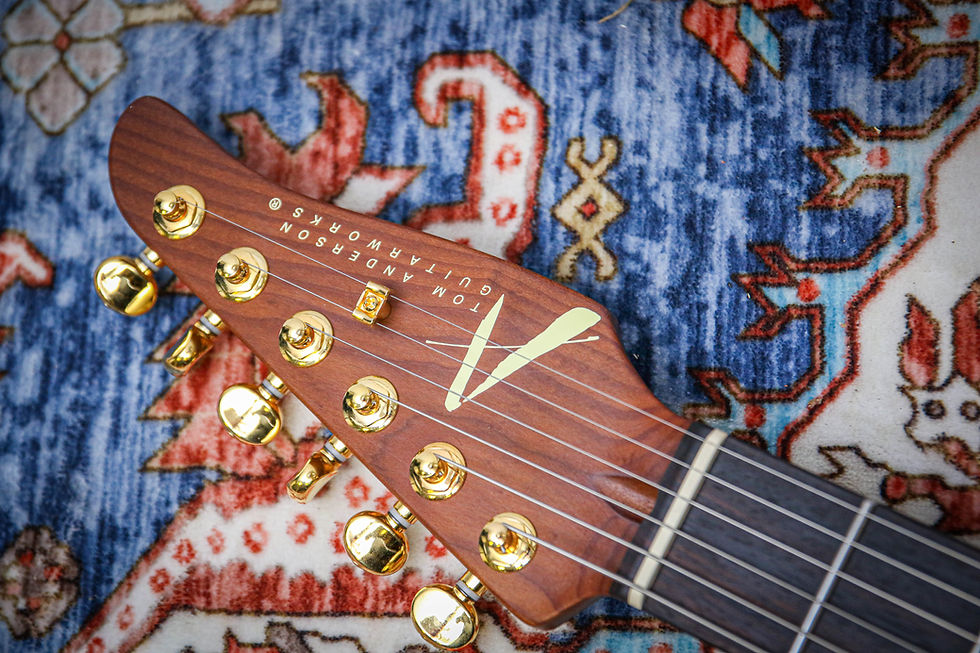 Thumbnail: TOM ANDERSON USA The Classic "Rustic Edge Brown Burst + Rosewood" (2025)