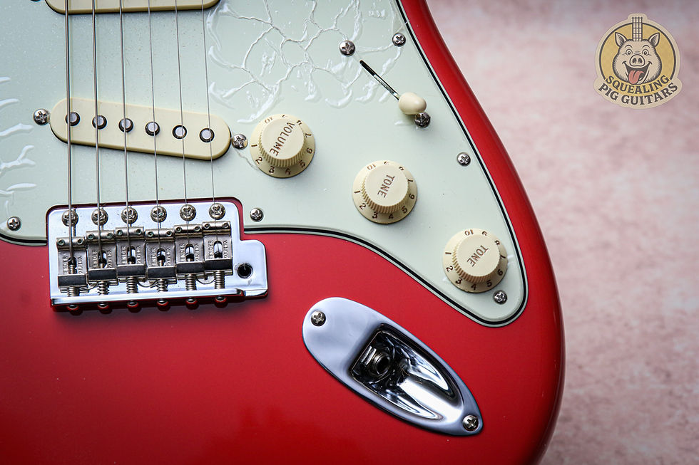 Thumbnail: FENDER USA American Vintage II '61 Stratocaster "Fiesta Red + Rosewood" (2024)