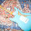 Thumbnail: FENDER USA Custom Shop Mischief Maker Ltd Relic "Daphne Blue Over Sunburst" (201