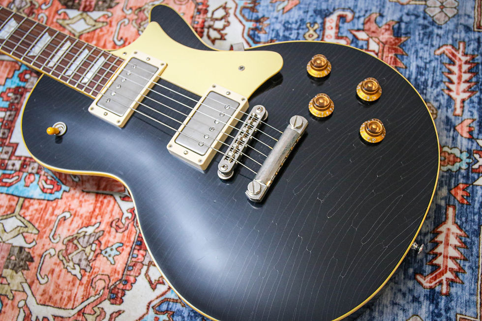 Thumbnail: HERITAGE USA H150 Custom Core Aged Les Paul "Ebony + Rosewood" (2023)