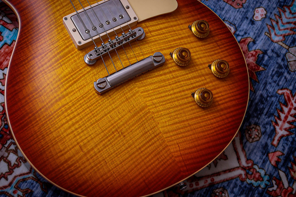 Thumbnail: GIBSON USA Custom Shop '59 Les Paul Standard Reissue "Washed Cherry + Rosewood"
