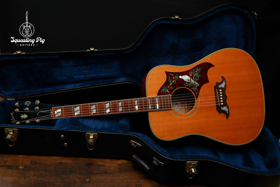 Thumbnail: GIBSON USA Electro Acoustic Dove "Antique Natural + Rosewood" (2012)