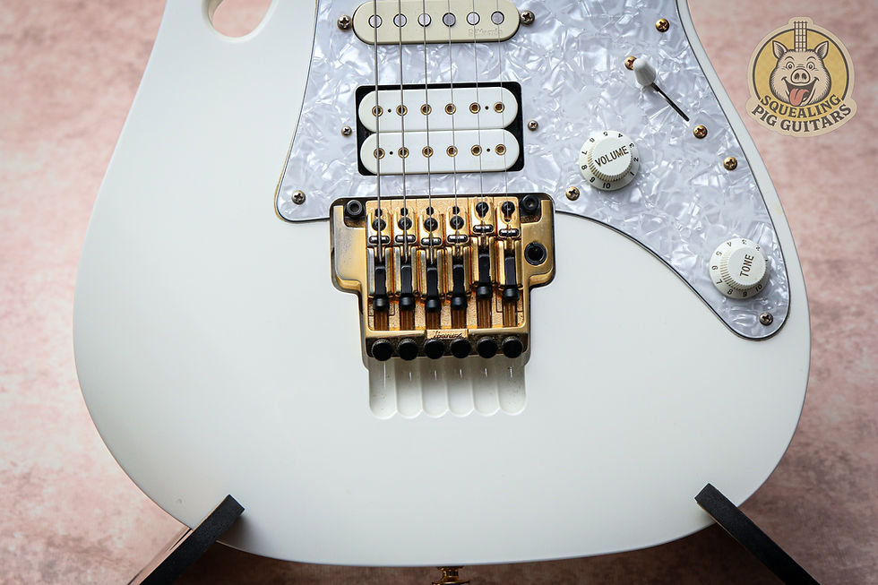 Thumbnail: IBANEZ MIJ JEM7V-WH Steve Vai Signature "White + Rosewood" (2006)