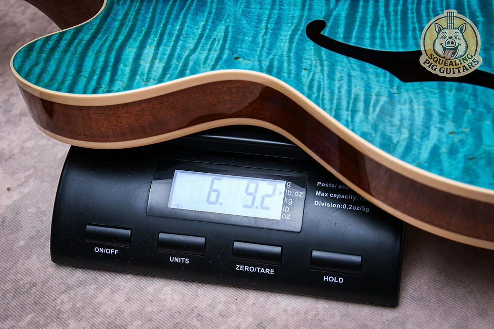 Thumbnail: GIBSON USA Custom Shop ES-336 Figured Hand Selected Top " Aqua Blue + Rosewood"