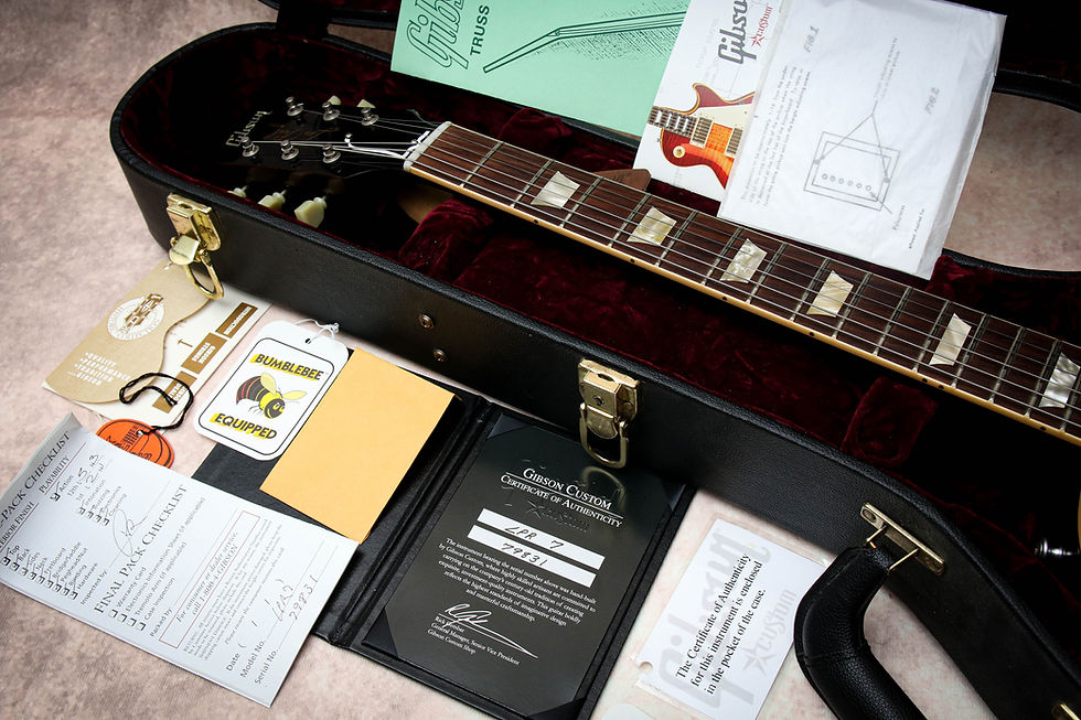 Thumbnail: GIBSON USA Custom Shop 57' Les Paul Standard Reissue "Goldtop + Rosewood" (2009)