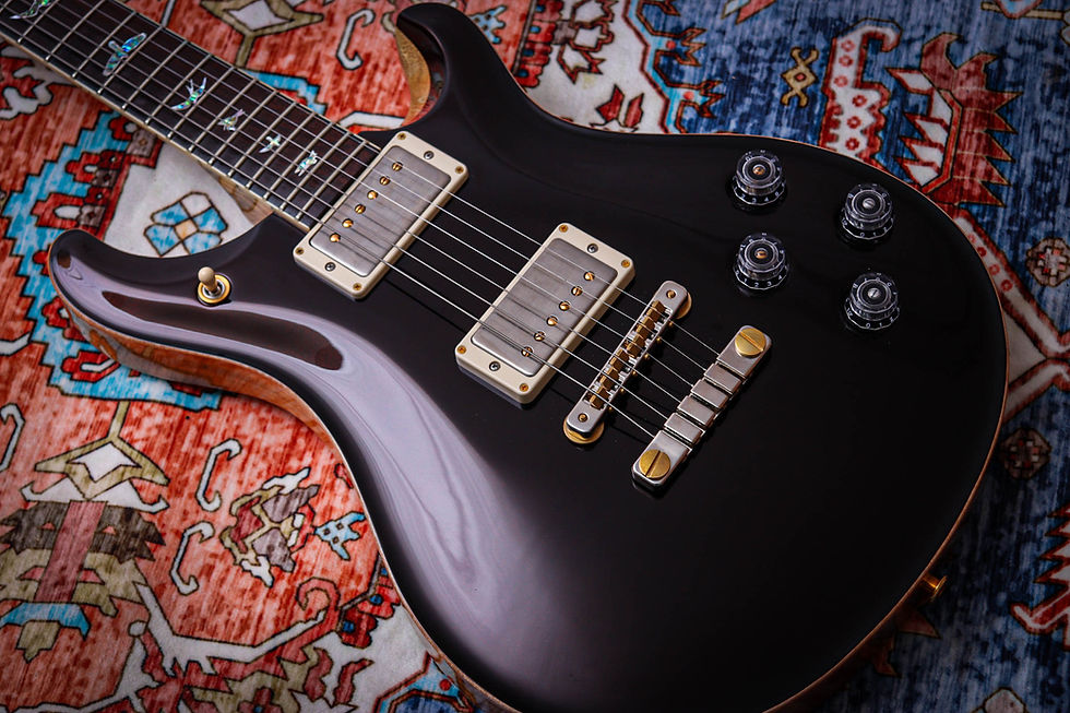 Thumbnail: PRS USA Paul Reed Smith Wood Library Korina McCarty 594 - Burgundy Metallic