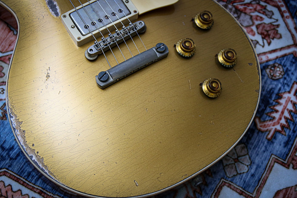 Thumbnail: GIBSON USA Custom Shop Murphy Lab '57 Les Paul Reissue Ultra Heavy Aged "Goldtop