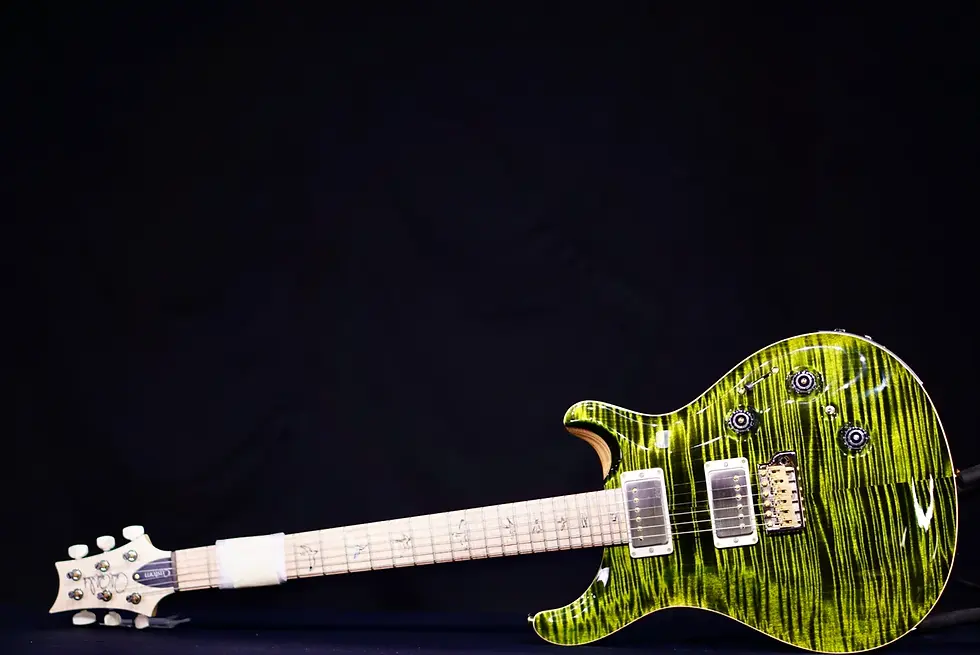 Thumbnail: PRS USA Paul Reed Smith Custom 24 Piezo Wood Library "Jade Green" (2025)
