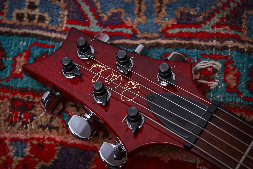 Thumbnail: PRS USA Paul Reed Smith Custom 24 10 top "Cherry Sunburst + Rosewood" (1997)