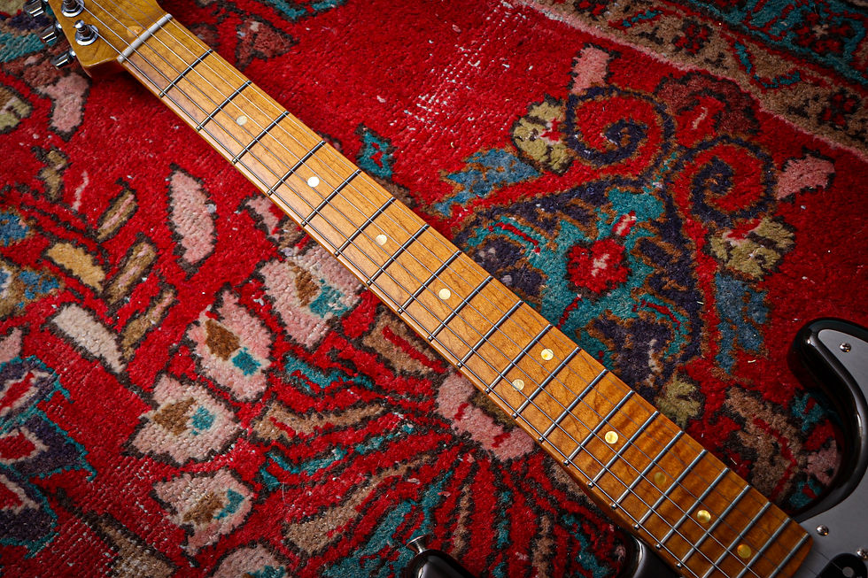 Thumbnail: FENDER USA Custom Shop Custom Super Stratocaster NOS "Texas Tea + Maple" (2022)