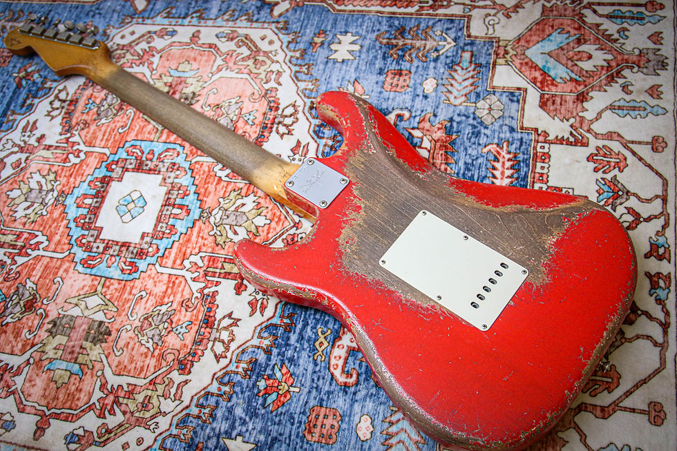 Thumbnail: FENDER USA Custom Shop Masterbuilt 61 Reissue Stratocaster Relic *Dale Wilson