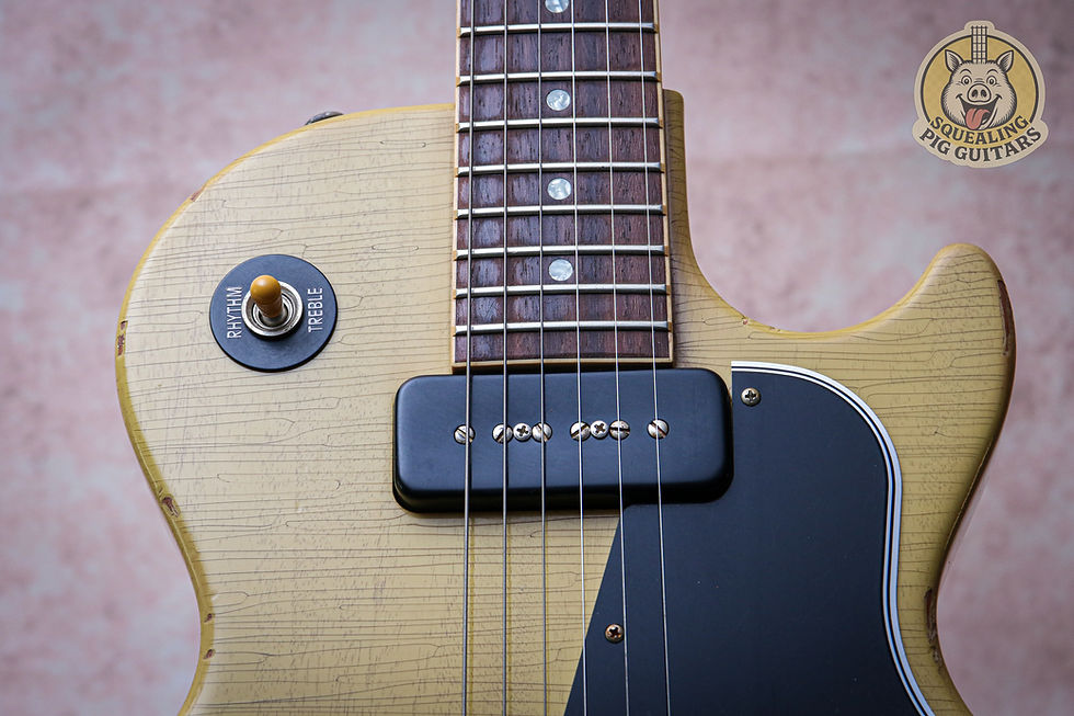 Thumbnail: GIBSON USA Custom Shop 1960 Reissue Special Single Cut Aged "TV Yellow + Rosewoo