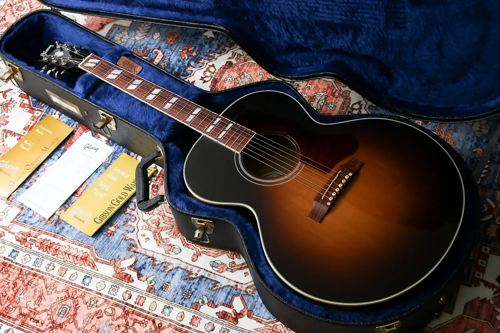 GIBSON USA Acoustic J-185 VOS "Vintage Sunburst" (2009)