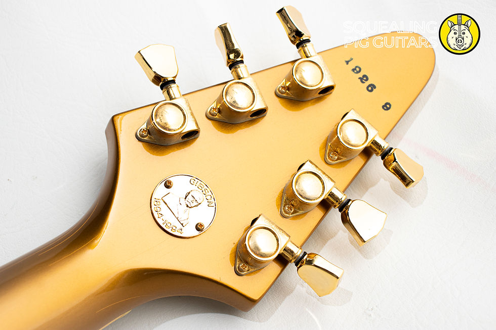 Thumbnail: GIBSON USA Custom Shop Flying V Centennial 100th Anniversary - Cadillac Gold