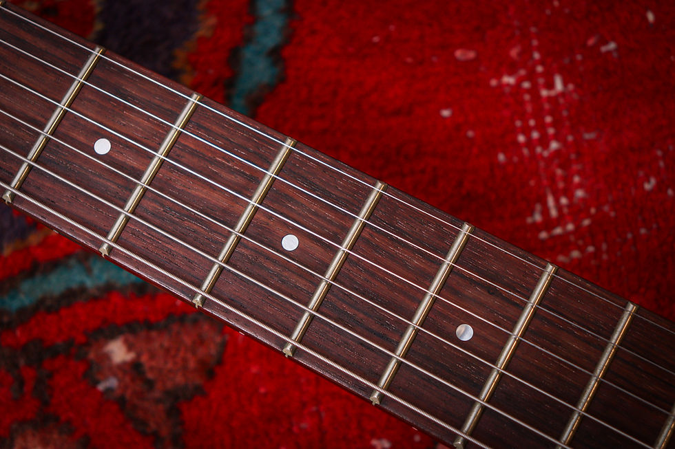 Thumbnail: TAYLOR USA SB1-X Solidbody Classic "Trans White + Rosewood" (2007)