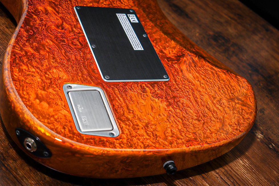 Thumbnail: ESP MIJ Snapper Original Special Run Liquid Metal Lava " Gold Lava + Rosewood"