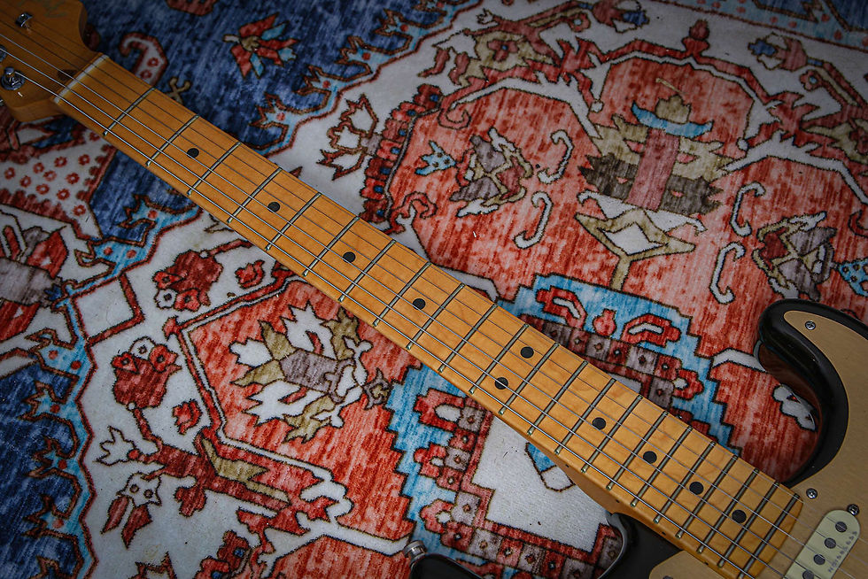 Thumbnail: FENDER USA American Ultra Stratocaster "Texas Tea + Maple" (2021)