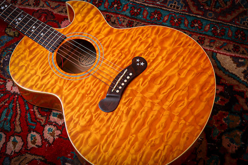 Thumbnail: GIBSON USA Electro Acoustic Starburst Standard "Amber + Rosewood" (1992) @