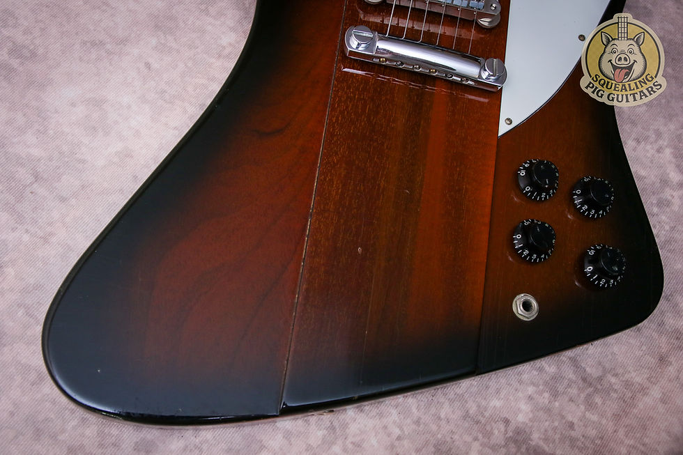 Thumbnail: GIBSON USA Firebird V "Vintage Sunburst + Rosewood" (1996)