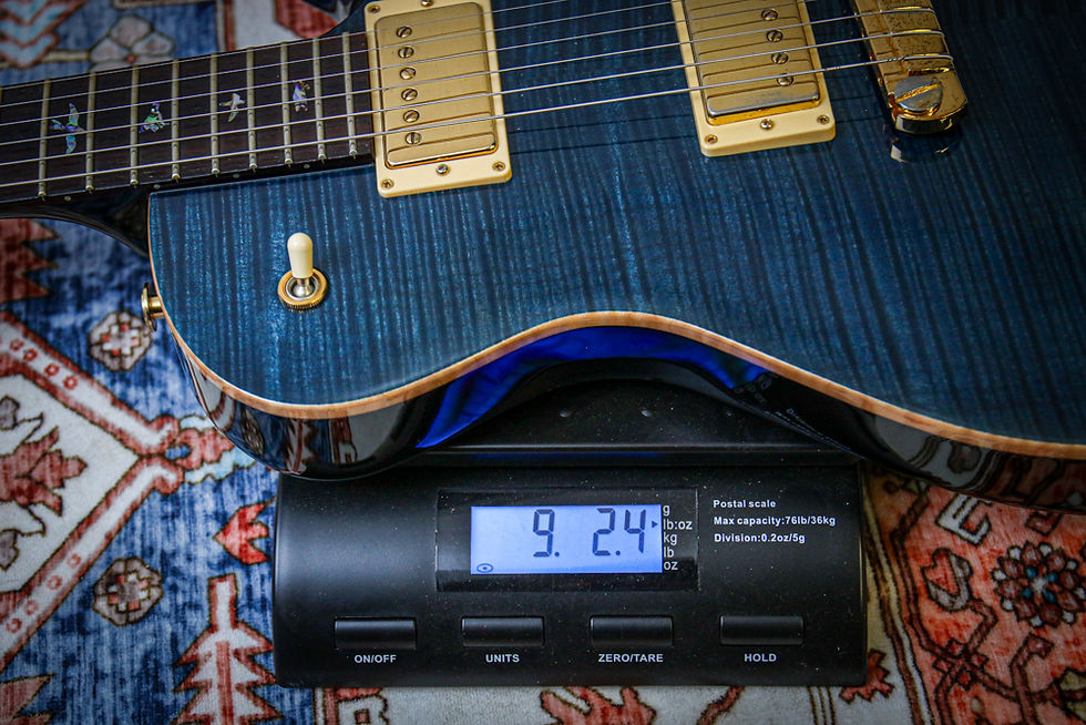 Thumbnail: PRS USA Paul Reed Smith Singlecut Artist Package "Whale Blue + Rosewood" (2000)