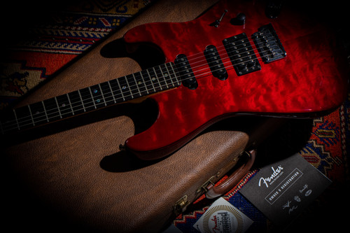 FENDER USA American Deluxe QMT Stratocaster 