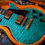 Thumbnail: GIBSON USA Custom Shop M2M 7A Les Paul Custom "Aqua" (2024) @