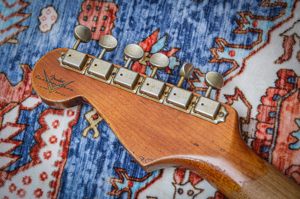 Thumbnail: FENDER USA Custom Shop Ltd. Roasted 61 Stratocaster Reissue Super Hvy Relic