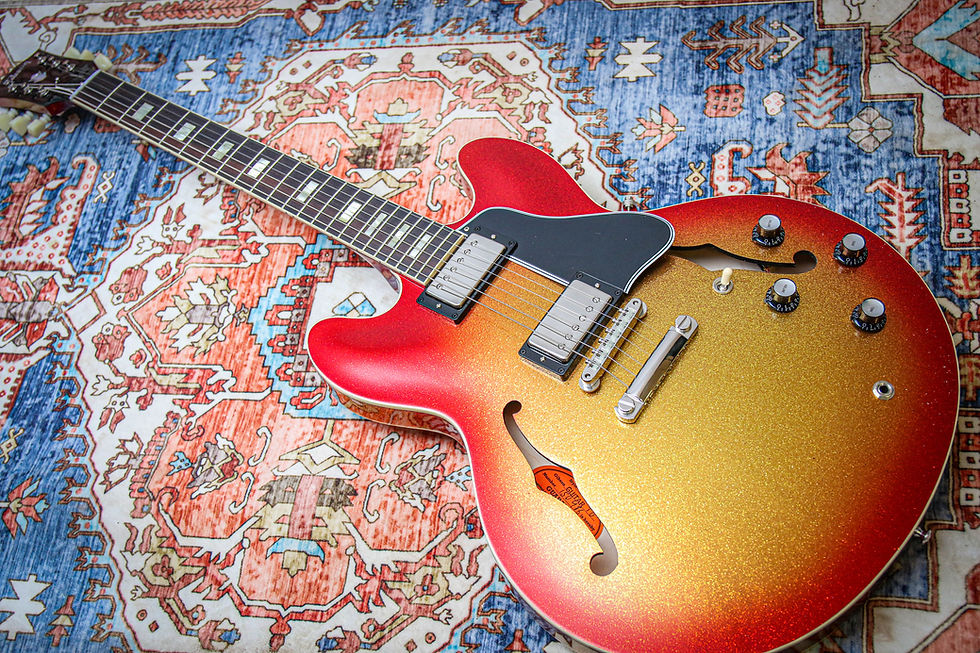 Thumbnail: GIBSON USA Custom Shop '64 ES-335 Reissue Dealer Select "Sunburst Sparkle"