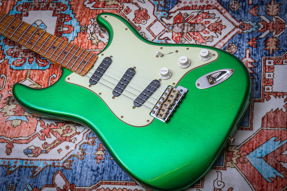 Thumbnail: FENDER USA Custom Shop '62 Stratocaster *Dealer Exclusive Flamethrower