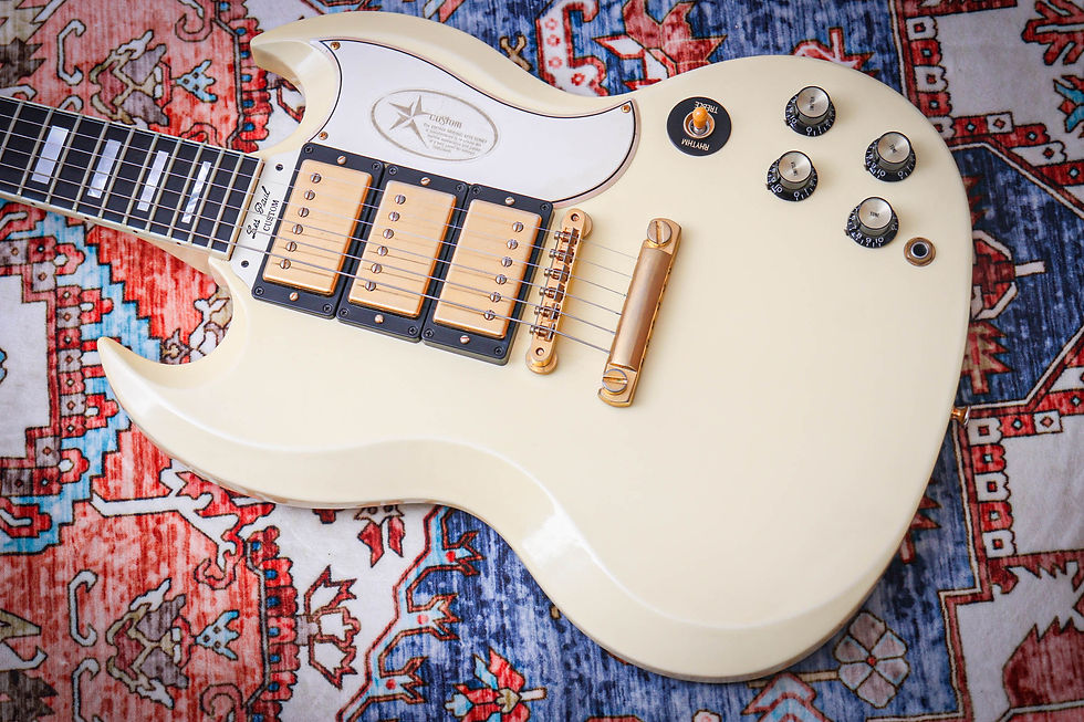 Thumbnail: GIBSON USA Custom Shop Les Paul SG Custom Reissue "Classic White + Rosewood"