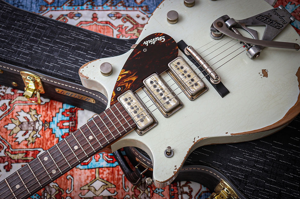Thumbnail: GRETSCH USA Custom Shop G6128-62 Triple Jet Relic Masterbuilt *Stephen Stern