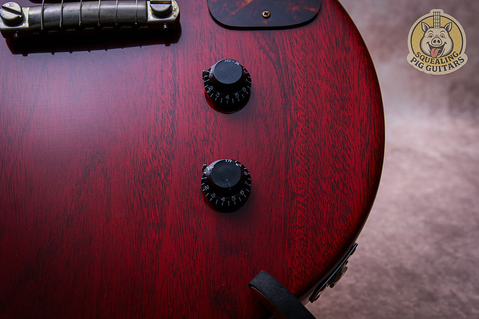 Thumbnail: GIBSON USA Custom Shop 58 Les Paul Reissue Junior Dc "Cherry + Rosewood" (2019)