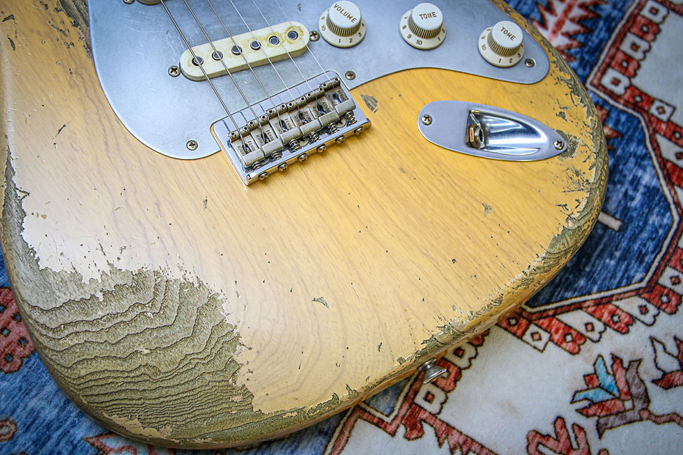 Thumbnail: FENDER USA Custom Shop Masterbuilt 55 Stratocaster Reissue Hvy Relic *Levi Perry