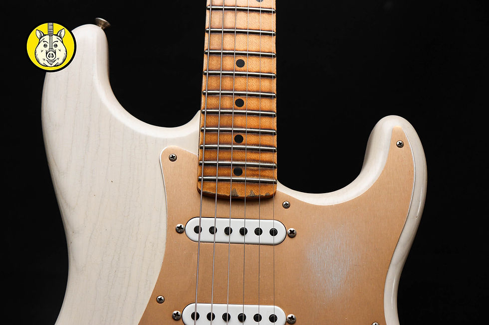 Thumbnail: FENDER USA Custom Shop LTD '55 Dual Mag Reissue Stratocaster Jrny Relic