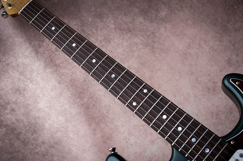 Thumbnail: KARL LONGBOTTOM UK Custom HSS "Racing Green Satin + Rosewood" (2025)