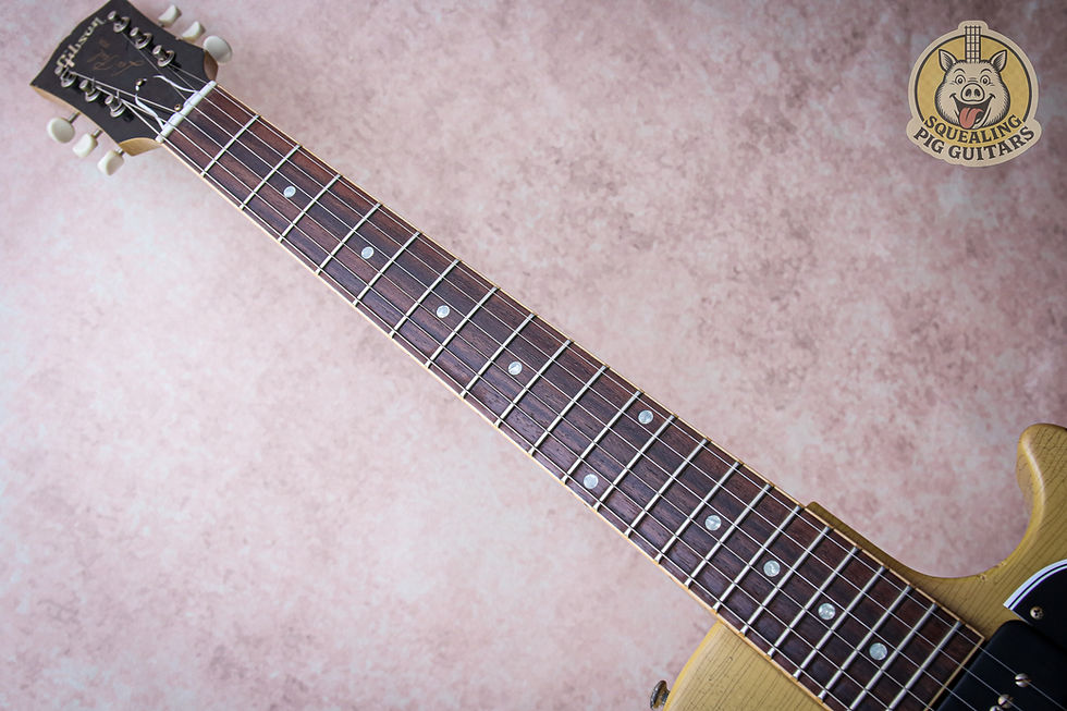 Thumbnail: GIBSON USA Custom Shop 1960 Reissue Special Single Cut Aged "TV Yellow + Rosewoo