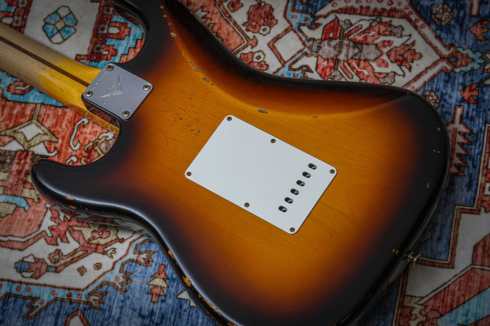 Thumbnail: FENDER USA Custom Shop Limited Edition Ancho Poblano Journeyman Relic