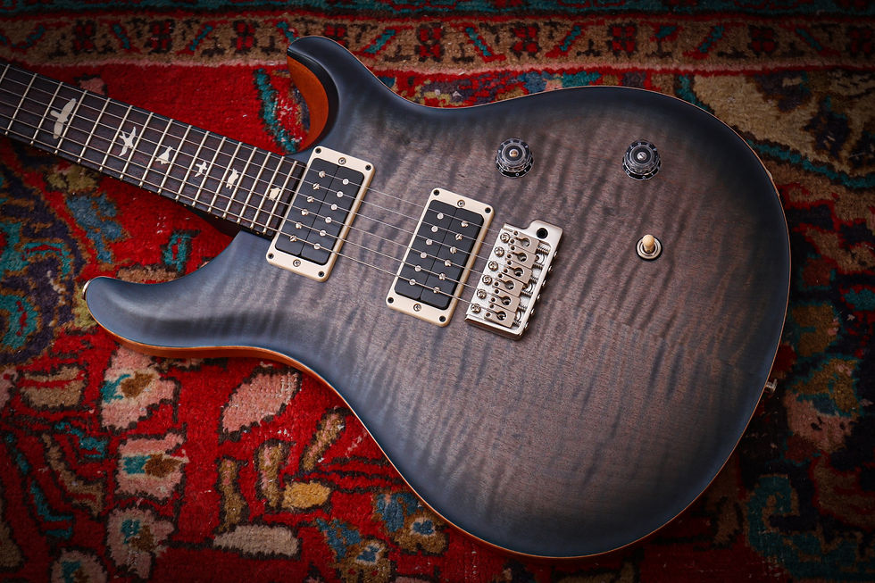 Thumbnail: PRS USA Paul Reed Smith LTD CE-24 Satin "Grey Purple Burst + Rosewood" (2017)