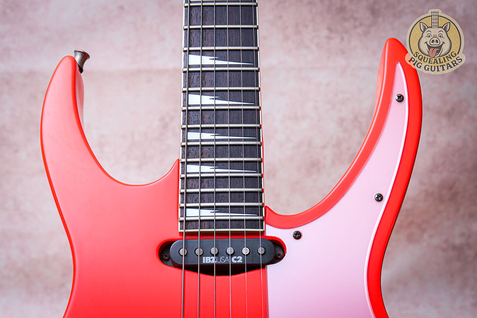 Thumbnail: IBANEZ MIJ Power Series 540PII "Fire Alarm Red + Rosewood" (1990)