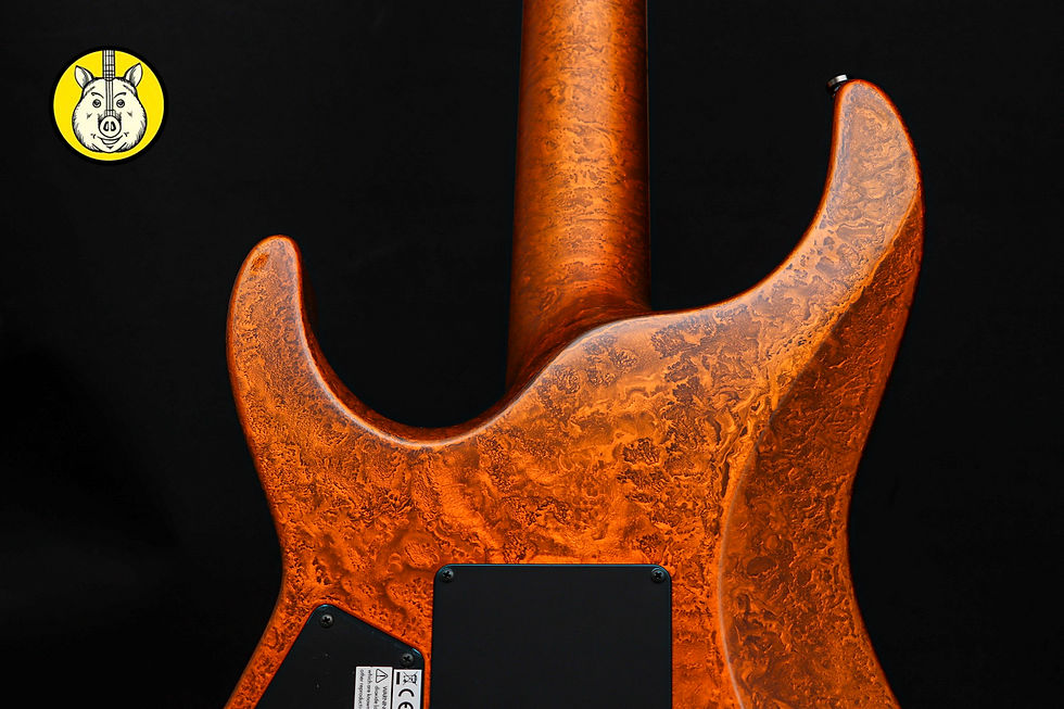 Thumbnail: ESP MIJ Original Horizon-II CTM FR/M Limited Edition "Liquid Metal Gold+ Maple"