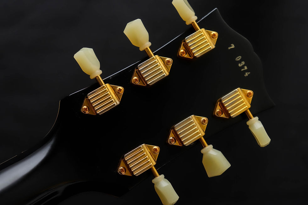 Thumbnail: GIBSON USA Custom Shop 1957 Reissue Les Paul "Black Beauty + Ebony" (2020)