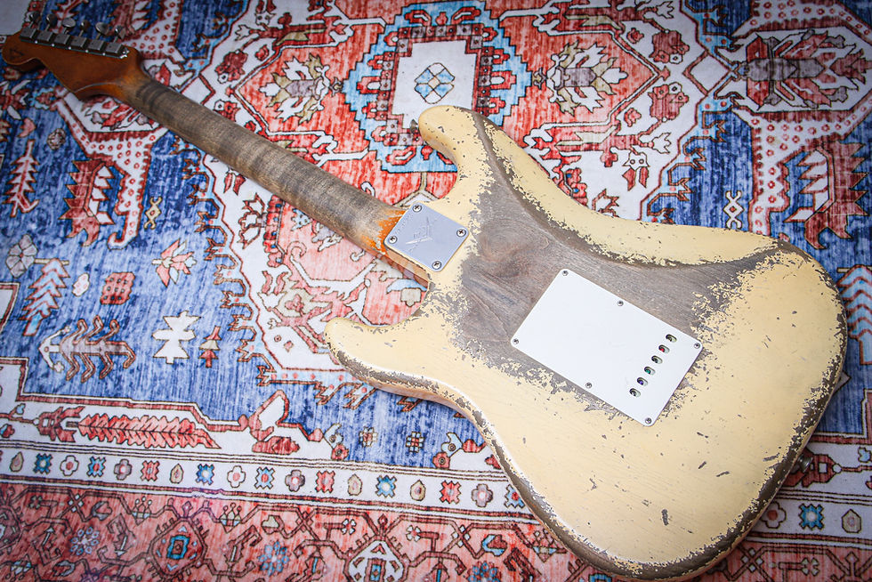 Thumbnail: FENDER USA Masterbuilt 61 Reissue Stratocaster Ultra Relic *Dale Wilson "Vintage