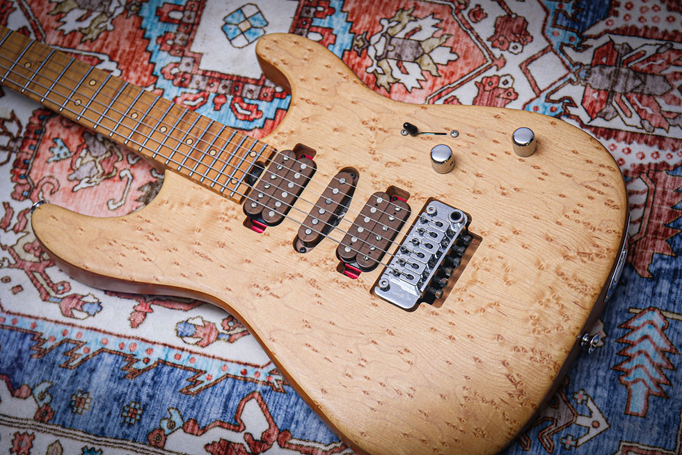 Thumbnail: CHARVEL USA Signature Guthrie Govan HSH "Natural Birdseye" (2014)