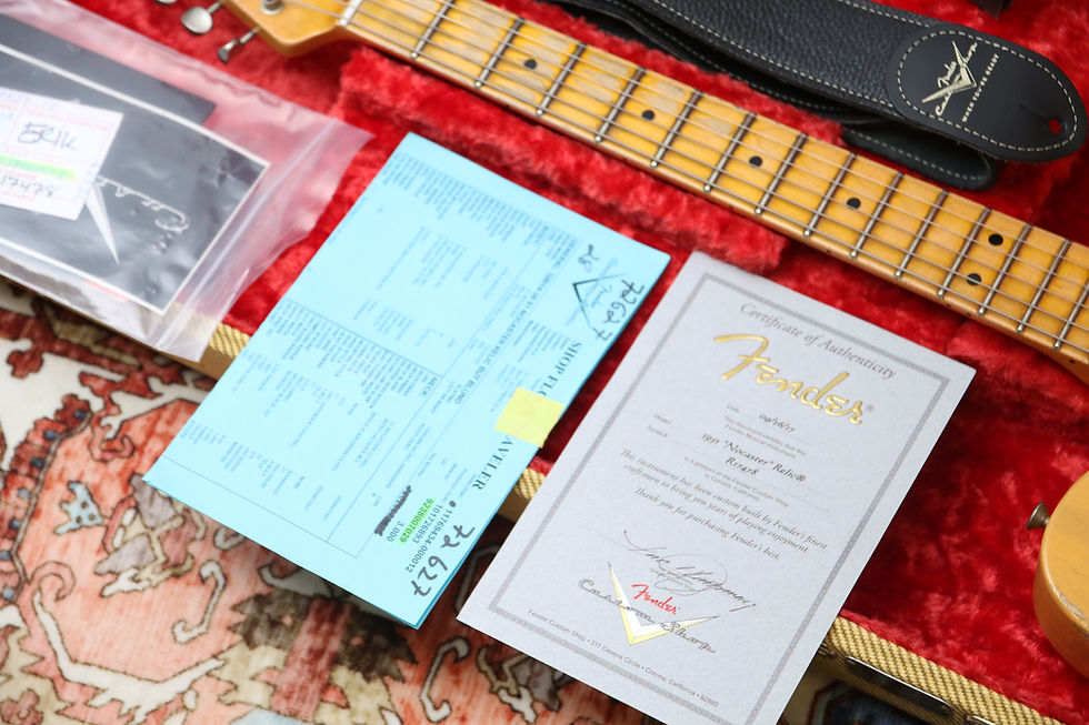 Thumbnail: FENDER USA Custom Shop '51 Reissue Nocaster Relic "Butterscotch Blonde" (2017