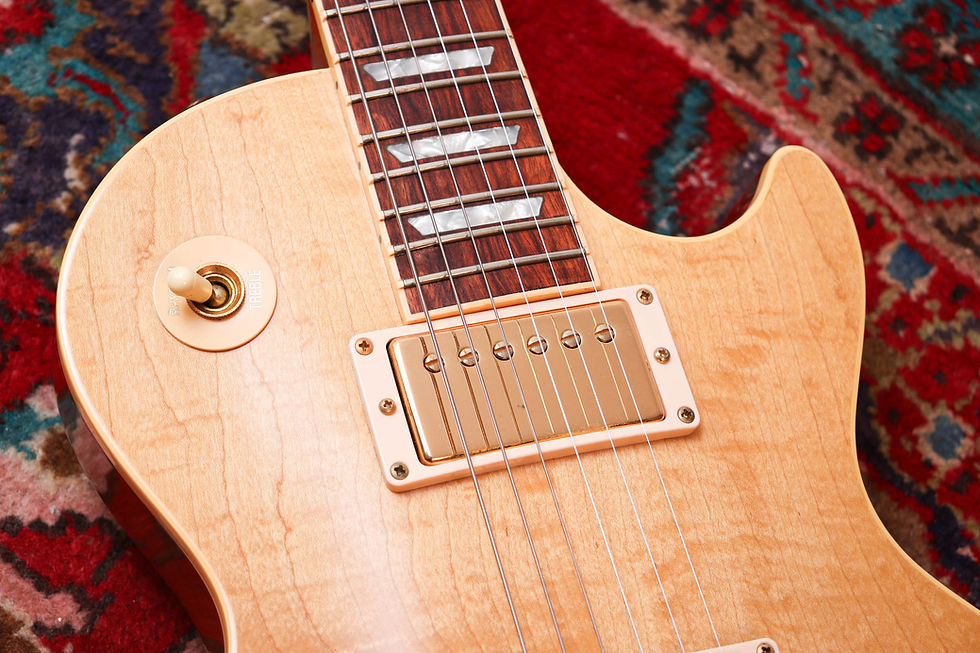 Thumbnail: GIBSON USA Les Paul Smartwood Standard "Antique Natural + Rosewood" (2001)