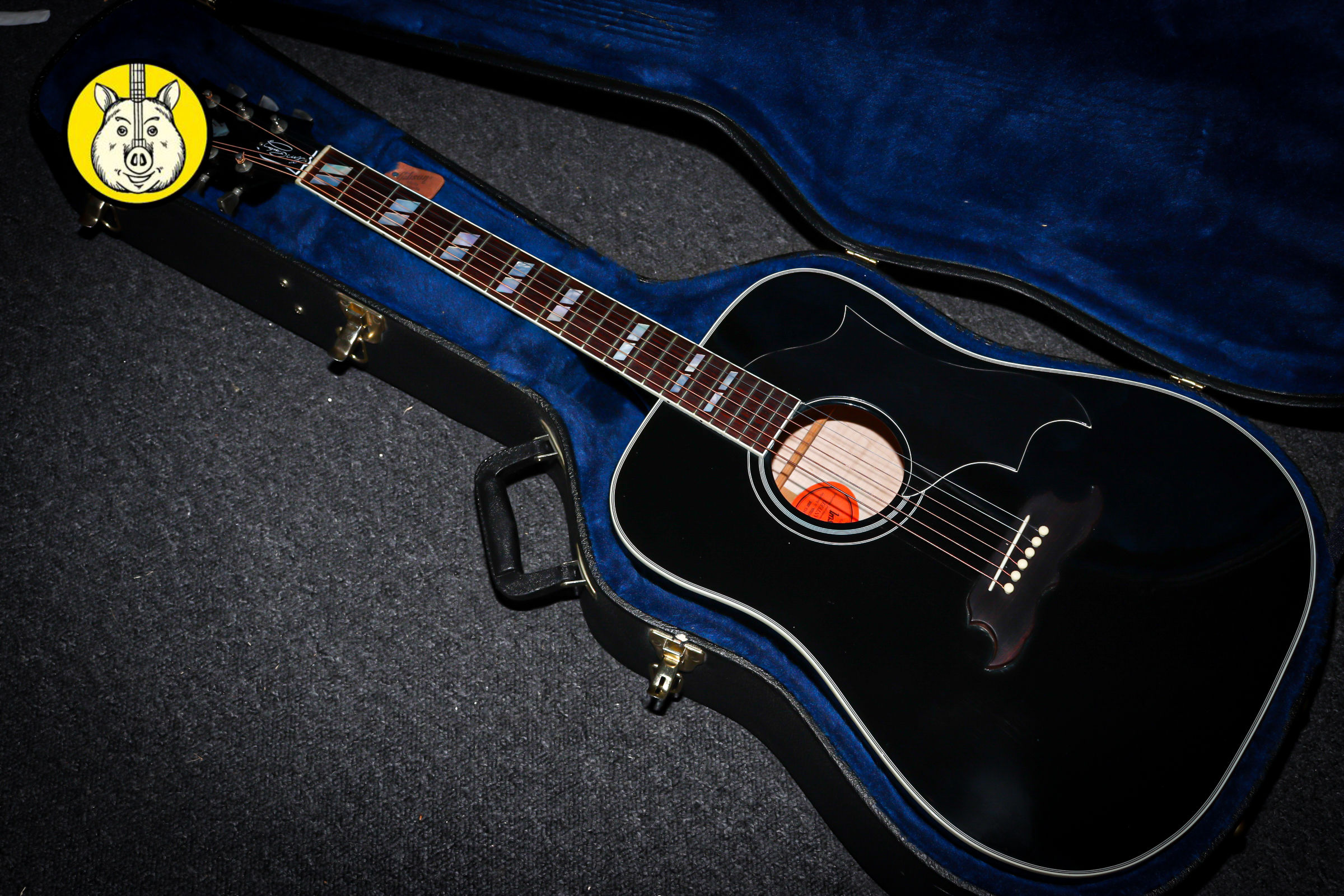 GIBSON USA Electro Acoustic Elvis Presley Signature Dove "Ebony + Rosewood" 2023