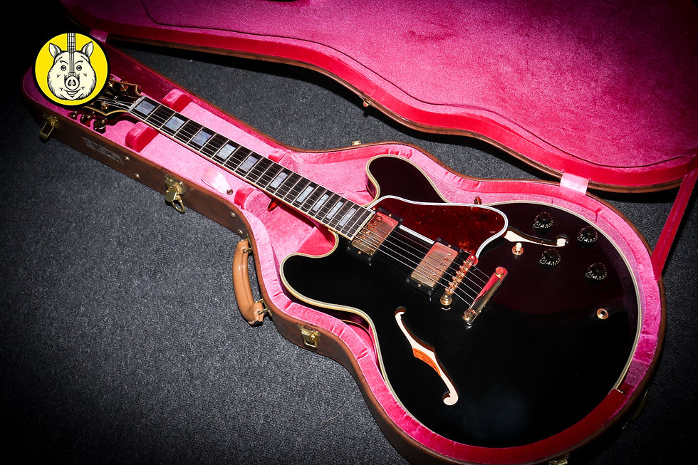 GIBSON USA Custom Shop Historic ES-355 59 VOS Reissue "Ebony + Ebony" (2023)