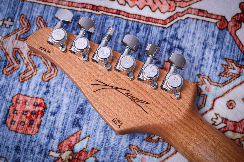 Thumbnail: SUHR USA Andy Wood Signature Modern T "Whisky Barrel + Maple" (2018)